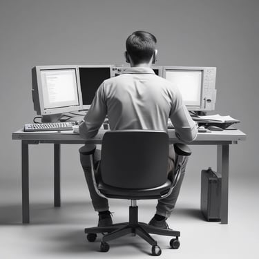 Portrait of a professional woman smiling confidently in a modern office setting.