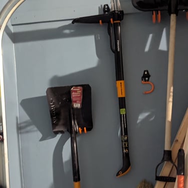 Garage wall tool organization system Dayton OH