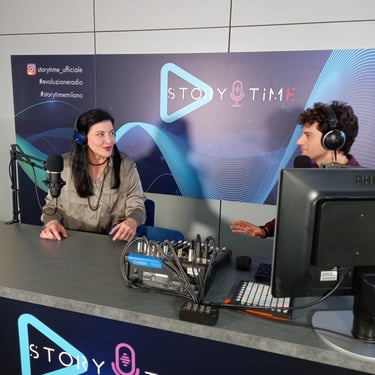 Clara Mennella ospite in studio a Story Time per parlare di giornalismo enogastronomico