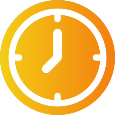 Clock icon showing One 7 Garage Wrapping business hours