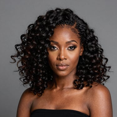 Portrait of a smiling young professional with casual attire, looking confident and approachable.