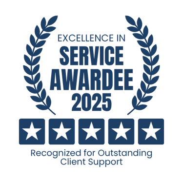 a service award for excellence in customer satisfaction