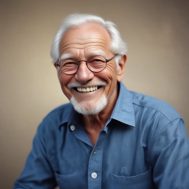 man standing near balcony