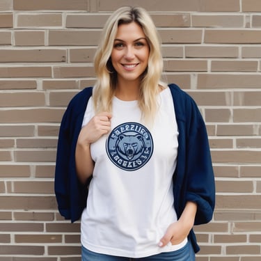 A smiling woman wearing a bright sports jacket holding a basketball outdoors