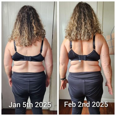 Before and after results from using GLP-1 supplements for natural weight management 6