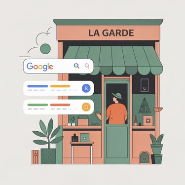 création de site internet la garde