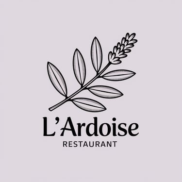 logo restaurant l'ardoise