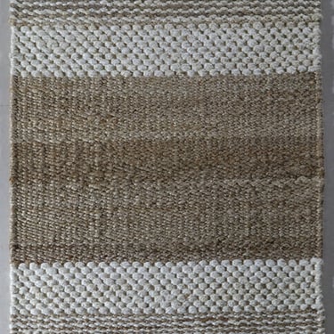 Handwoven Flatweave Rug made of 100% Jute