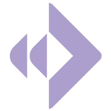 An arrow, pointing from Brand design to Web design icons