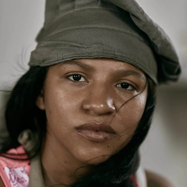 Maria Marcelia, member of Association of remaining Quilombolas. Caiçara de Baixo community; Cruz/CE, Brazil - 2016.