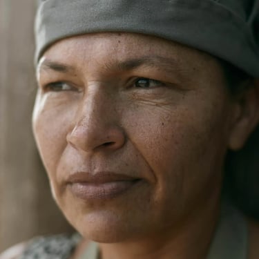 Maria Zilma, member of Association of remaining Quilombolas. Caiçara de Baixo community; Cruz/CE, Brazil - 2016.