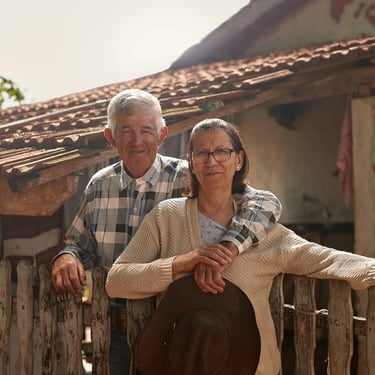 Mário Berto & Ana Aparecida. NINHO Orgânico - Sítio Nossa Senhora; Alto Alegre/SP, Brazil - 2019.