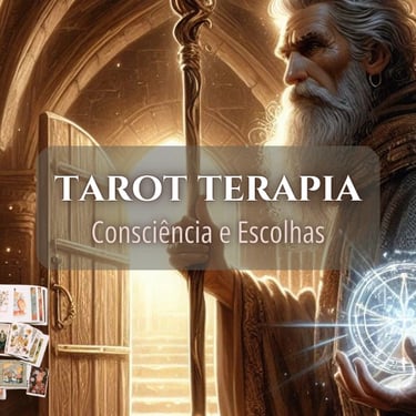 #tarot terapêutico Autoconhecimento e escolhas conscientes.