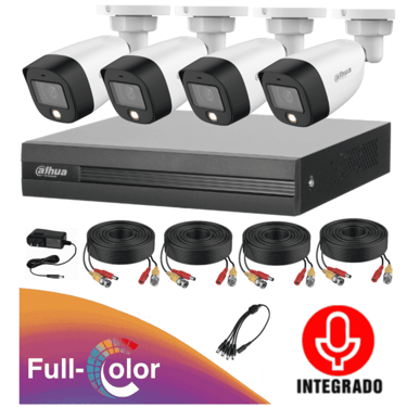 Dahua Vigilancia Inteligencia Artificial Casa Luz Azul