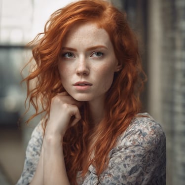 woman wearing black crew-neck shirt