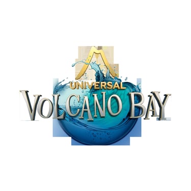 Universal Volcano Bay Logo - Coastal Vibe Travel