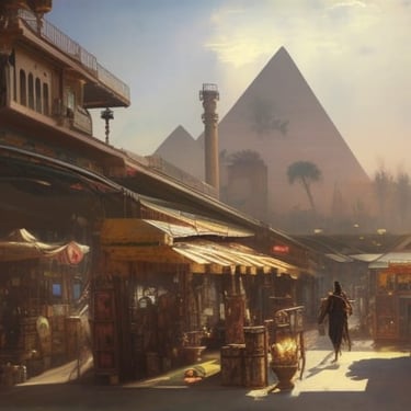 Marketplace in Tunisia