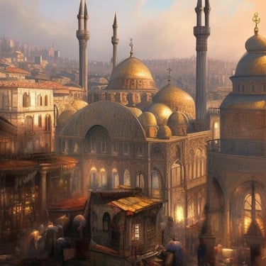 a Mosque in Istanbul 