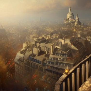 overlooking Paris