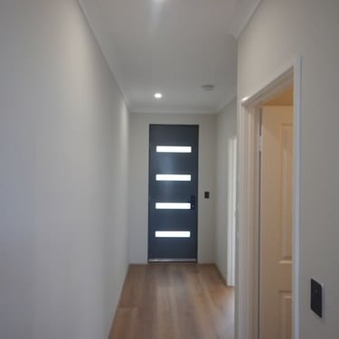 Perth registered builder inspector verifying compliance and finish quality during final PCI inspection.