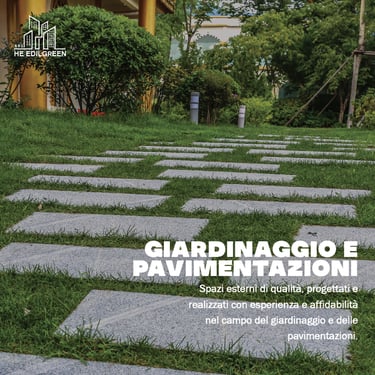 HE Edilgreen giardinaggio e pavimentazione