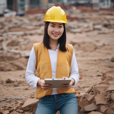 A satisfied customer holding a Makita drill with a bright workshop background.