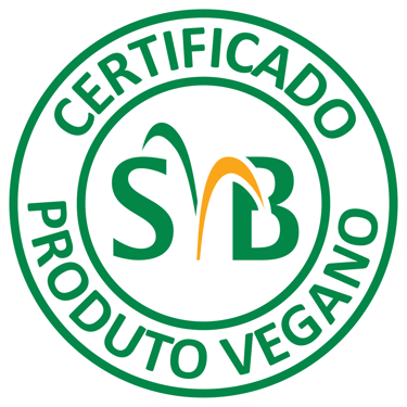 selo de certificado produto vegano - svb