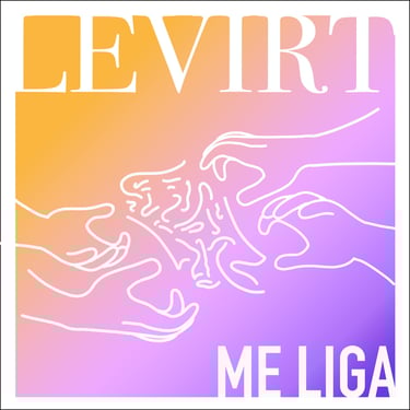 portada de canción de levirt me liga art