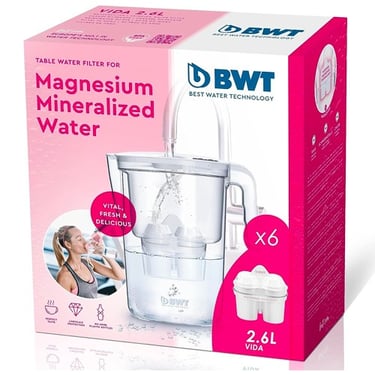  BWT - Jarra filtradora de agua 2,6L