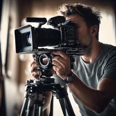 grayscale photography of two crouching men