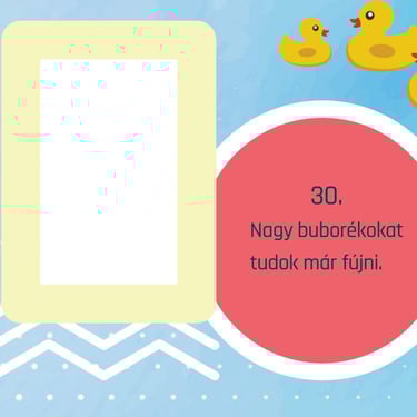 nagy buborékokat fújnak a Vízicsibék