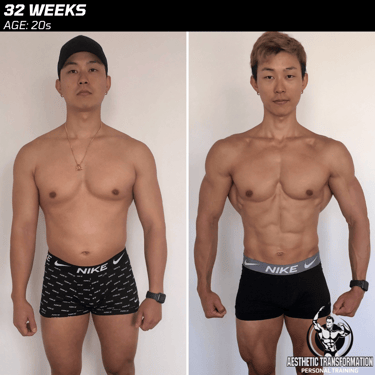 Sho physique competition transformation