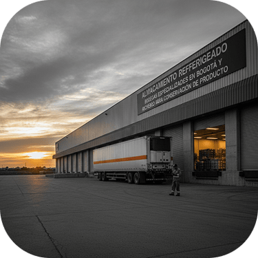 Almacenamiento de mercancia refrigerado