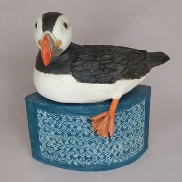 Swimming Puffin