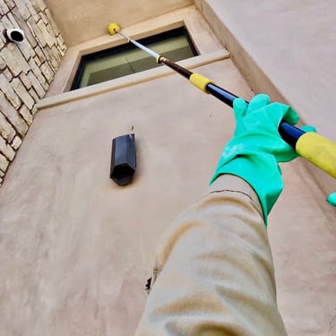 Commercial spider control web removal Menifee CA Footprint Pest Management