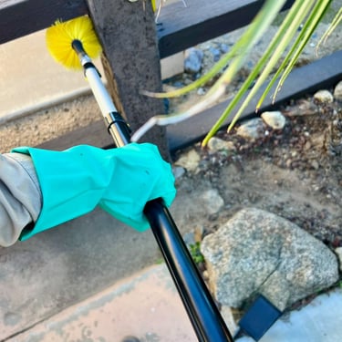 Spider Web Removal General Pest Control in Menifee, Murrieta, Temecula Footprint Pest Management
