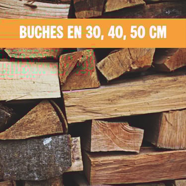 Bûches sèches Bois de chauffage Blois