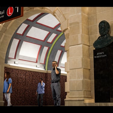 Sydney Central Station 3D Environment Art, UE5