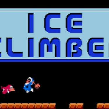 Ice Climber retro žaidimas