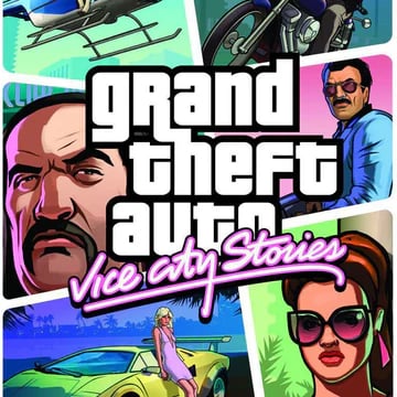R36S konsolė turi gta vice city žaidimą