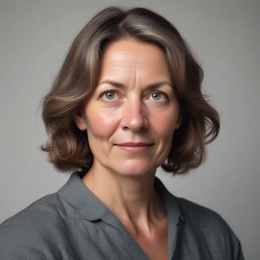 A person wearing a black jacket and jeans is cleaning a beige sedan with a cloth next to a colorful mural. The mural features bold geometric shapes with bright colors, including green, blue, orange, and black. The scene is set on a street with a slightly overcast look.