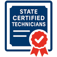 State Certified Technicians.