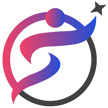 a starfish logo with a starfish in the middle