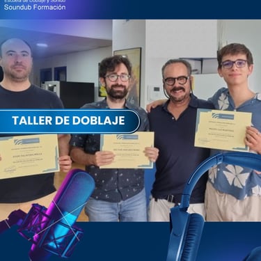 Taller de doblaje en madrid