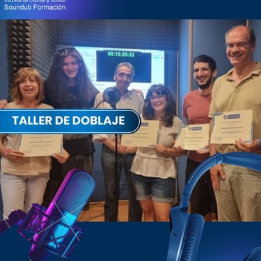Taller de doblaje y locución en madrid