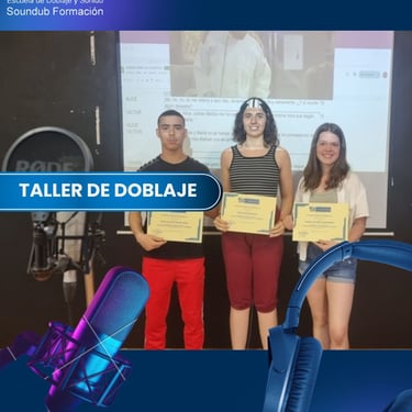Taller de doblaje en madrid