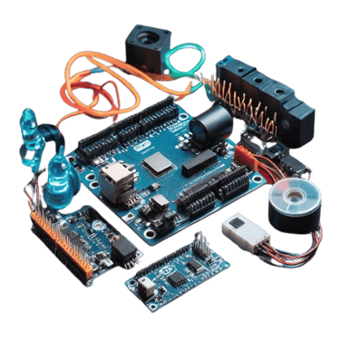 a computer generated image of a computer motherboard