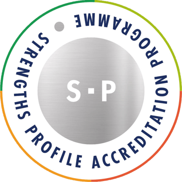 Strengths Profile accreditation bade | Karen Felton Strengths coach