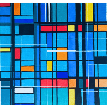 Geometric Abstract by Art by Frankie - Frankie Cervantes - buy wall art on Redbubble