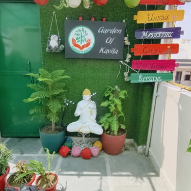how to use waste plastic , garden of kavita